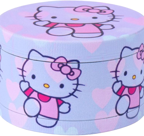 A cute Hello Kitty herb grinder.